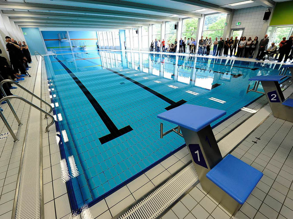 Das neu FT-Hallenbad. Das neu FT-Hallenbad.