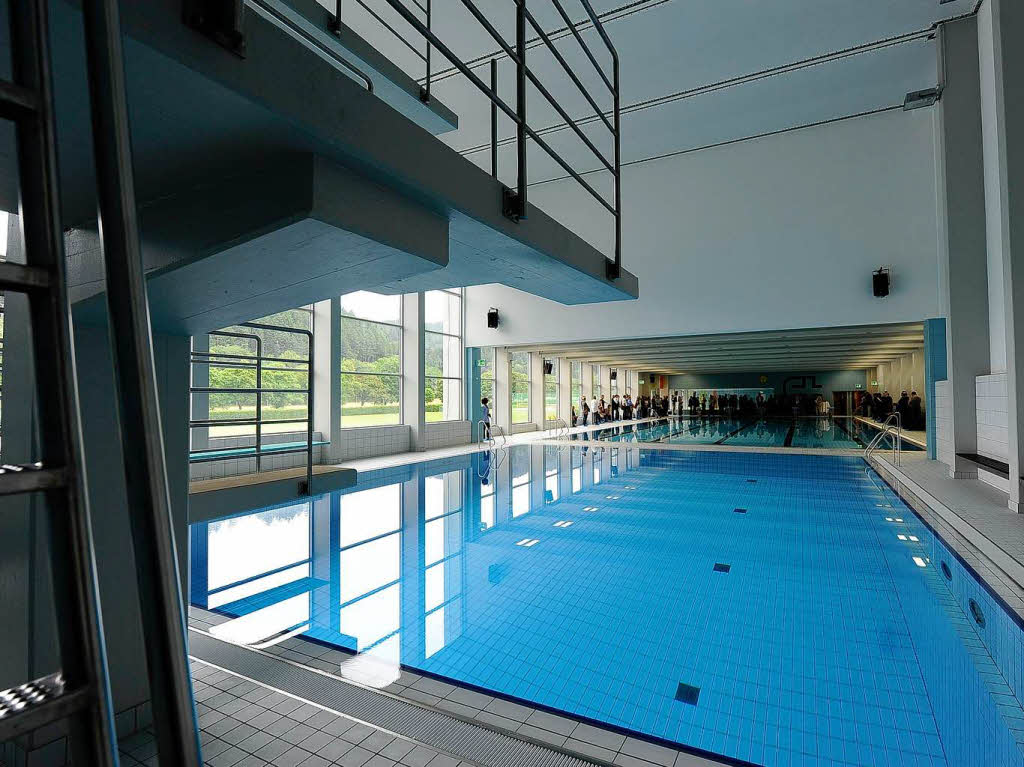 Das neu FT-Hallenbad. Das neu FT-Hallenbad.