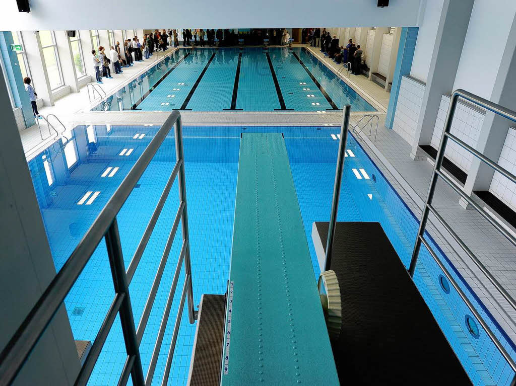 Das neu FT-Hallenbad. Das neu FT-Hallenbad.