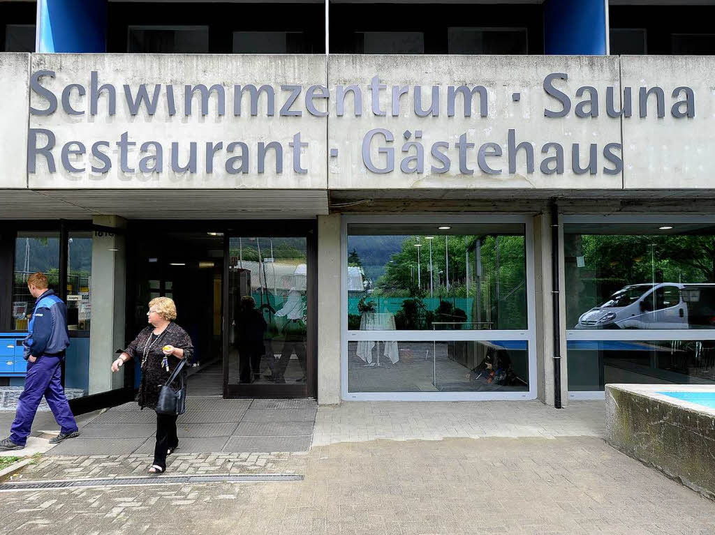 Das neu FT-Hallenbad. Das neu FT-Hallenbad.