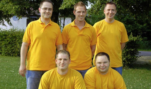 Zpfletrinker-Vorstand (von links hint...r Johannes Fro und Achim Grafmller.   | Foto: Grttinger