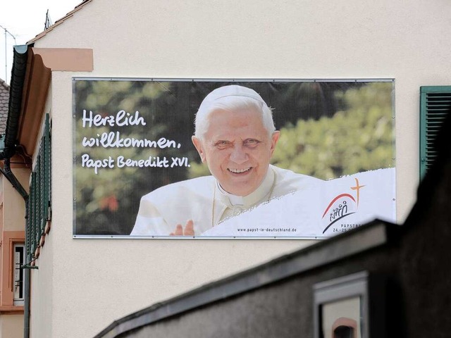 Der Papst kommt Ende September nach Freiburg.  | Foto: dapd