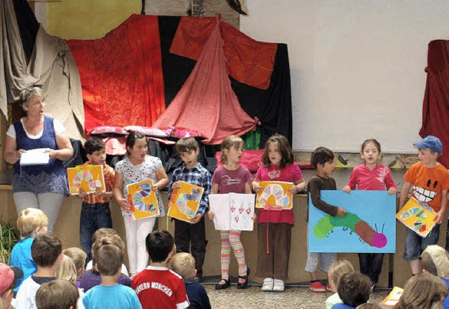 Abschluss der Projekttage  der Astrid-Lindgren-Schule   | Foto: Paul Schleer