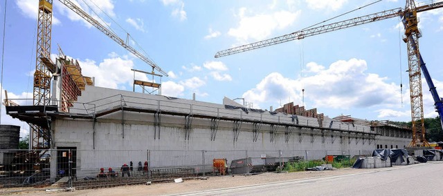 96 Meter lang, 28 Meter breit, energet...ale Kunstdepot der stdtischen Museen.  | Foto: ingo schneider