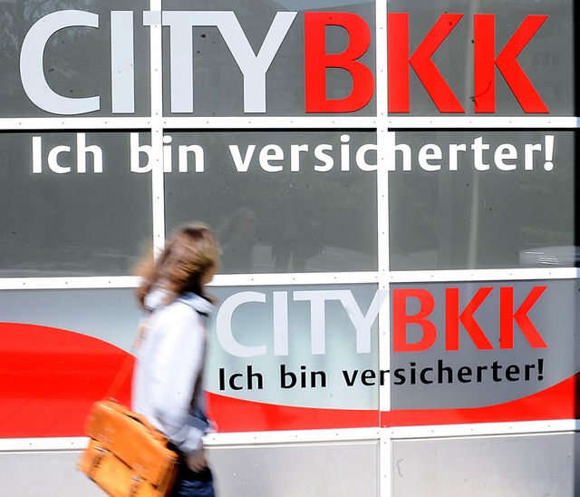 Die  City BKK muss zum 1. Juli schlieen.   | Foto: DPA