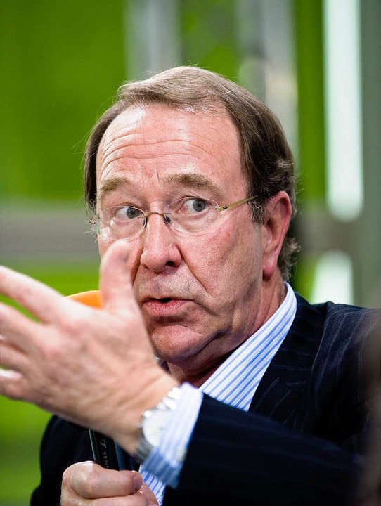 Ian Kershaw auf der Frankfurter Buchmesse 2008  | Foto: dpa