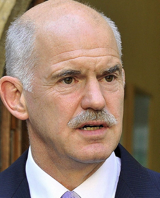 Verliert  Untersttzung  der Bevlkerung: Giorgos Papandreou  | Foto: AFP