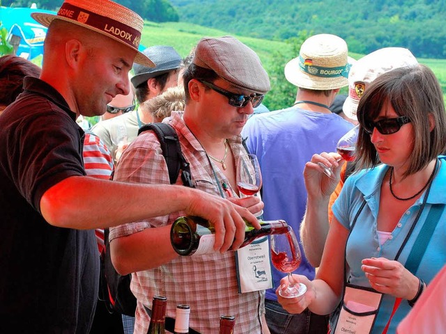 Auch in diesem Jahr ist der Weingenuss...arischen Weinwanderung in Oberrotweil.  | Foto: Benjamin Bohn