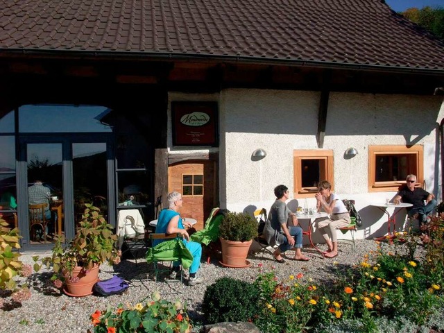 Einen Traum erfllt: Caf und Bistro Mondweide in Badenweiler-Sehringen  | Foto: Gabriele Babeck-Reinsch
