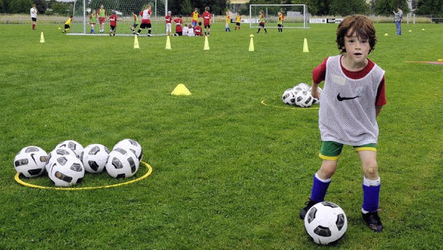 Trainingselemente und Mini-WM: 31 Nach...mps auf die Sportanlage in Ottenheim.   | Foto: bettina schaller