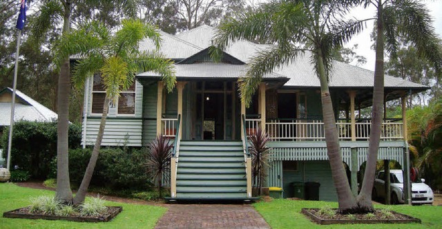 Ein altes Haus in Australien erinnert ...ln seiner Erbauer im Hochschwarzwald.   | Foto: Privat