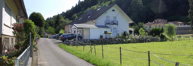 Idyllische Lage, aber abseits vom Kana...rner &#8222;Bruckmatt&#8220;-Siedlung.  | Foto: Markus Maier