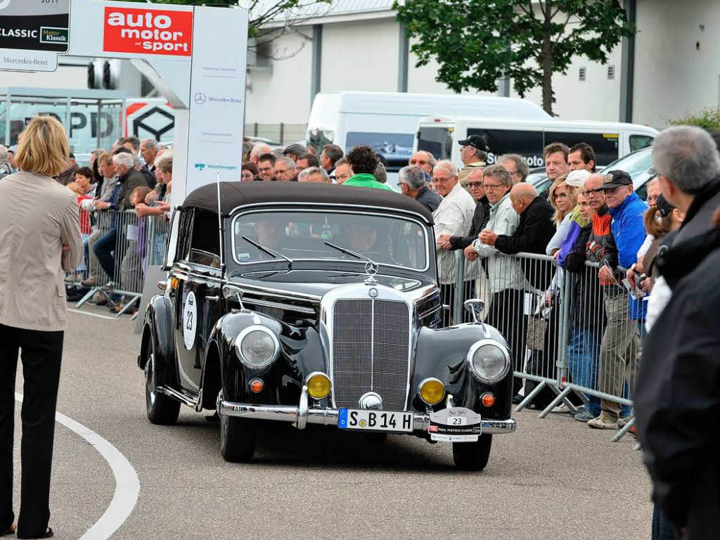 Der Start in Freiburg, dem Geburtsort von Paul Pietsch. Der Start in Freiburg, dem Geburtsort von Paul Pietsch.