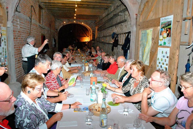 Auf gute Resonanz stie die erste vom ... ronde&#8220; organisierte Weinprobe.   | Foto: Norbert Sedlak