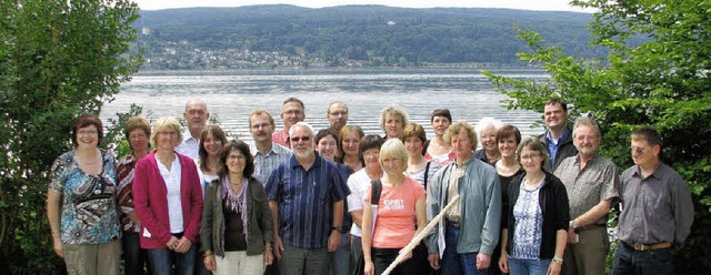 Mitglieder des gemeinsamen Pfarrgemein...Reichenau zu einem Klausurwochenende.   | Foto: privat