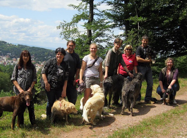 Spa fr Zwei- und Vierbeiner: die spe...n Touren des Lahrer Schwarzwaldvereins  | Foto: BZ