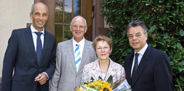 IHK-Geschftsfhrer Claudius Marx, Win...edungsfeier in der IHK in Schopfheim.   | Foto: Weniger