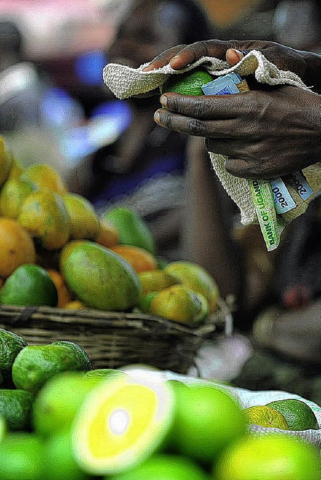 Auf einem Markt in Uganda   | Foto: AFP