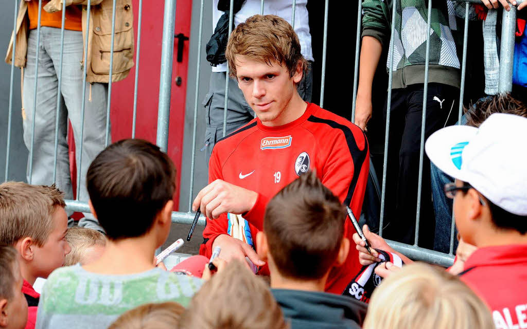 Daniel Batz, der neue Torhter des SC Freiburg, kam vom 1. FC Nrnberg