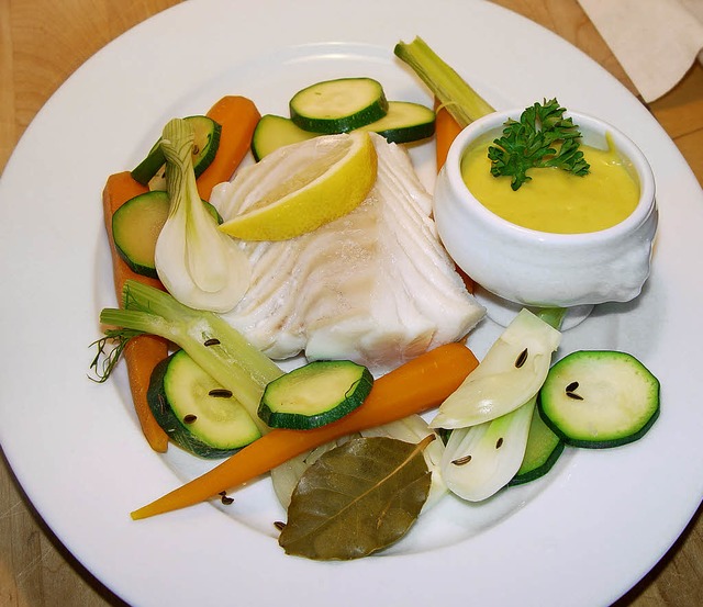 Stechls Standgericht - Fisch mit Gemse  | Foto: Hans-Albert Stechl