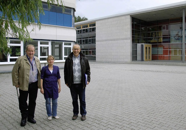 Auf die vierte Lffinger Leistungsscha...ngsverbunds Bernd Behnke (von links).   | Foto: Martin Wunderle
