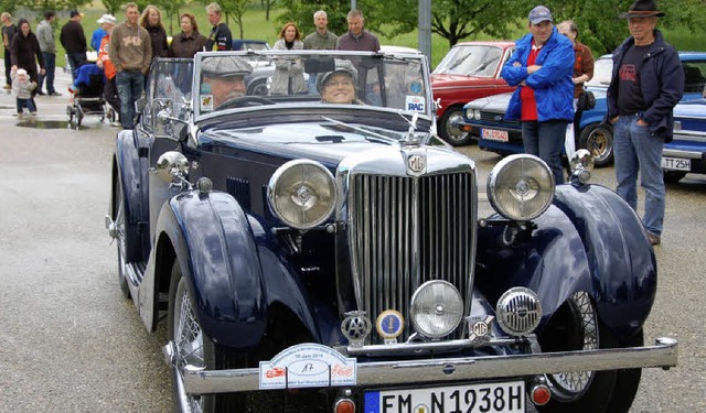 Als die Briten noch Autos zu bauen wus...waren auf den MG anno 1938 gerichtet.   | Foto: Mosmann