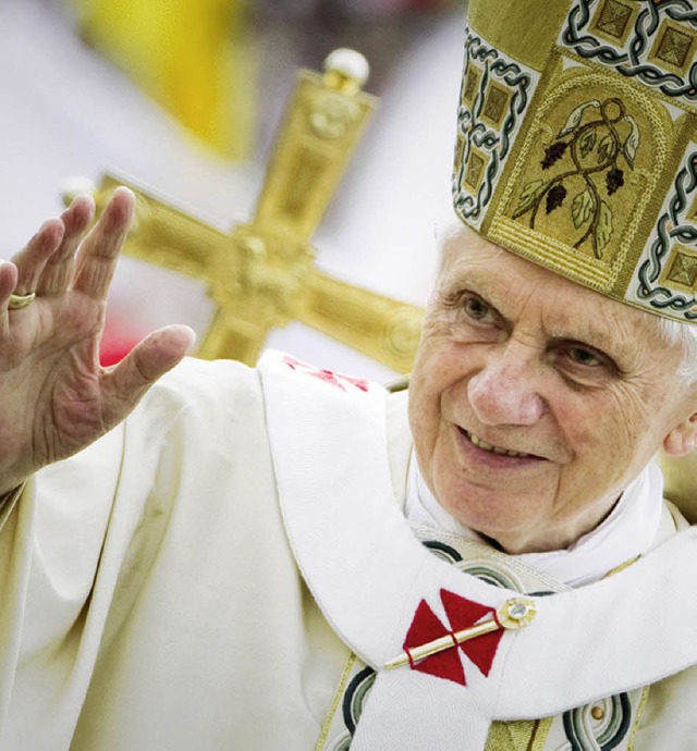 Papst Benedikt XVI.   | Foto: dpa