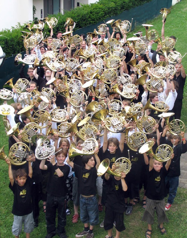 Auch eine Art Familientreffen: die Horntage in Staufen  | Foto: Veranstalter