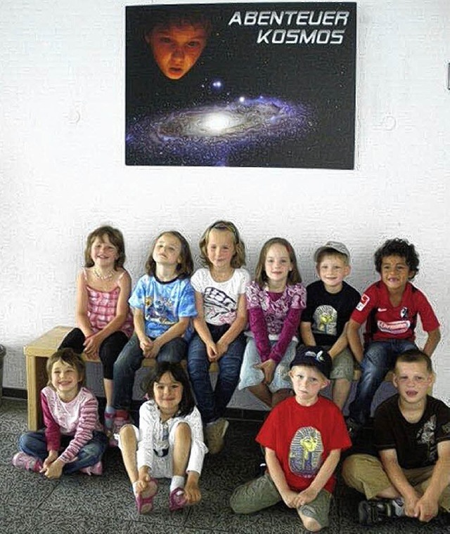 Die Rumpelkisten-Kinder haben den Weltraum erkundet.  | Foto: privat