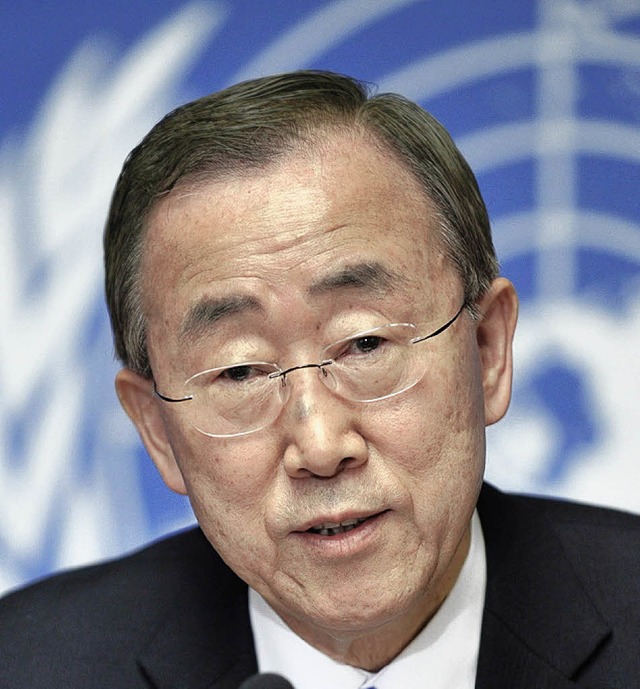 Ban Ki Moon   | Foto: DPA