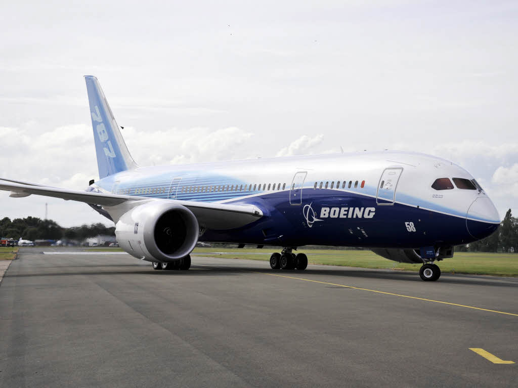 Die neue Boeing 787 Dreamliner.