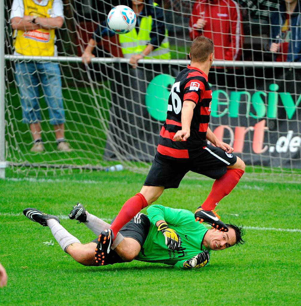 Der SC Freiburg schlgt Schnbergauswahl 9:0