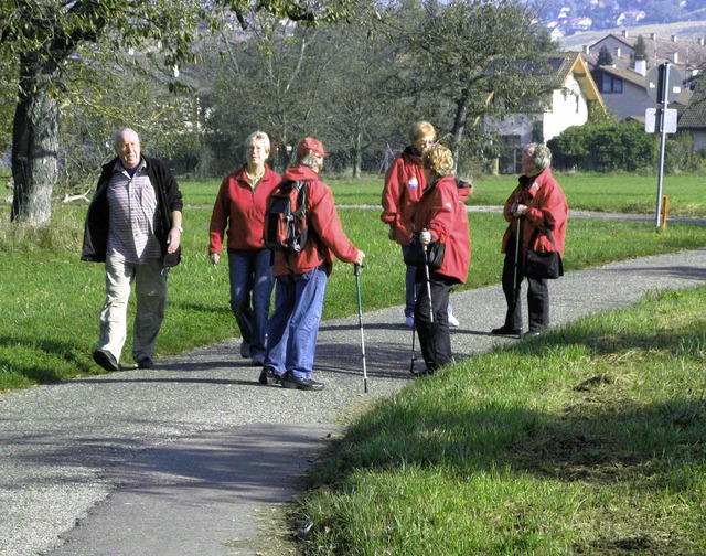 Nicht alle Menschen sind so gesund, da...f macht  der   Wanderclub aufmerksam.   | Foto: Sedlak