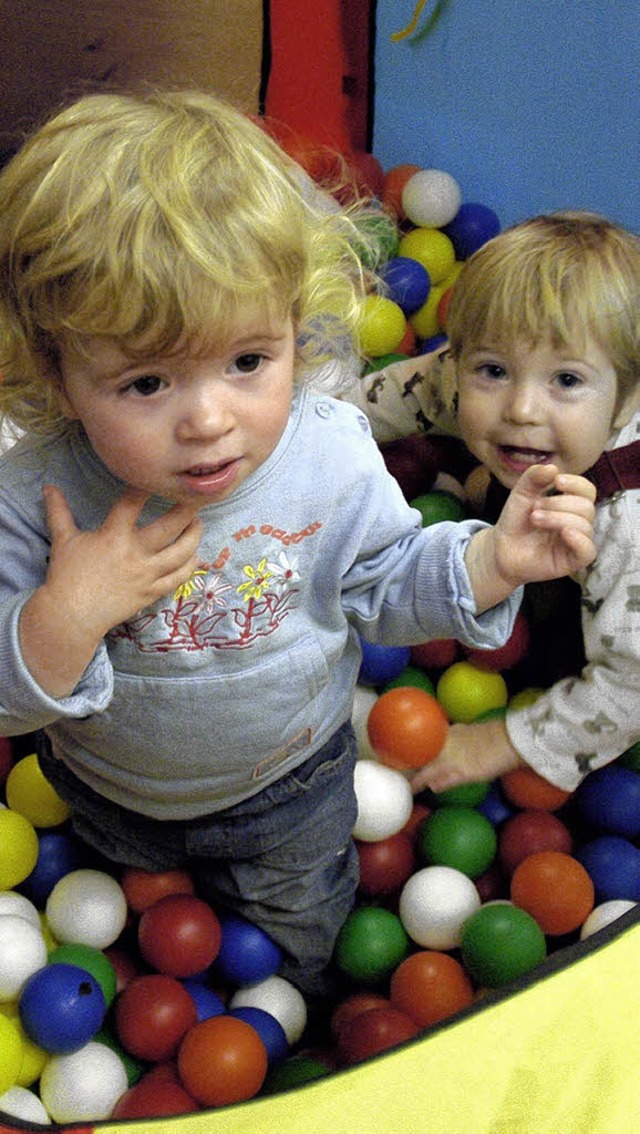 Kinder aus dem Albtal knnen knftig e...tunde lnger im Kindergarten spielen.   | Foto: Ingo Schneider