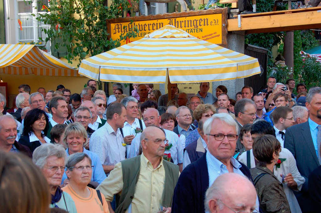 Impressionen von der Erffnung der Ihringer Weintage