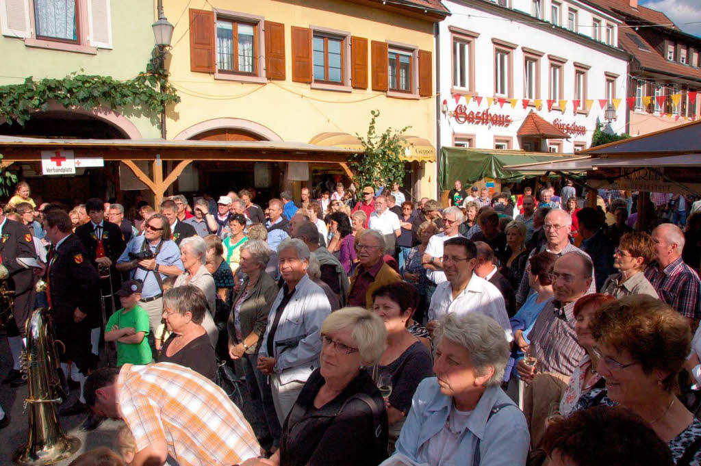 Impressionen von der Erffnung der Ihringer Weintage