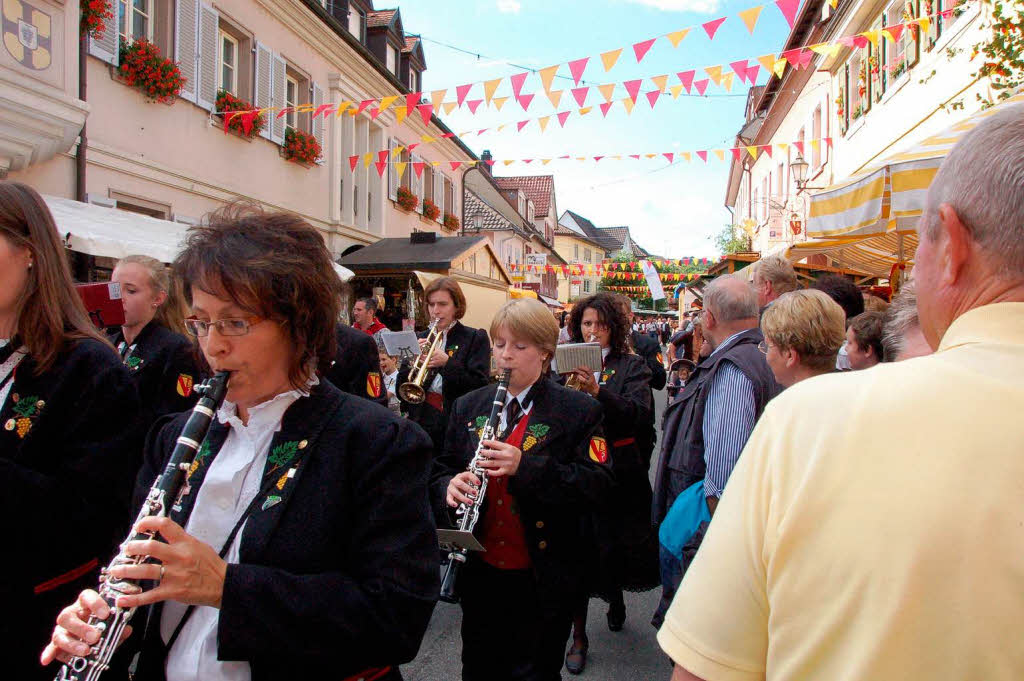 Impressionen von der Erffnung der Ihringer Weintage