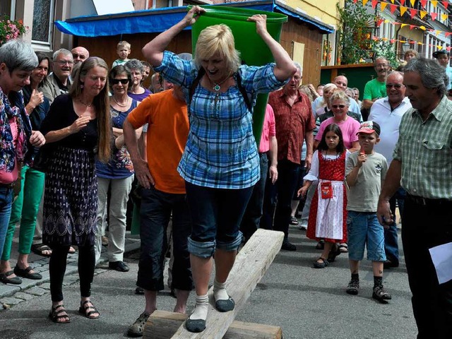 Spiel, Spa und Spannung bei der Winzerolympiade.  | Foto: Kai Kricheldorff