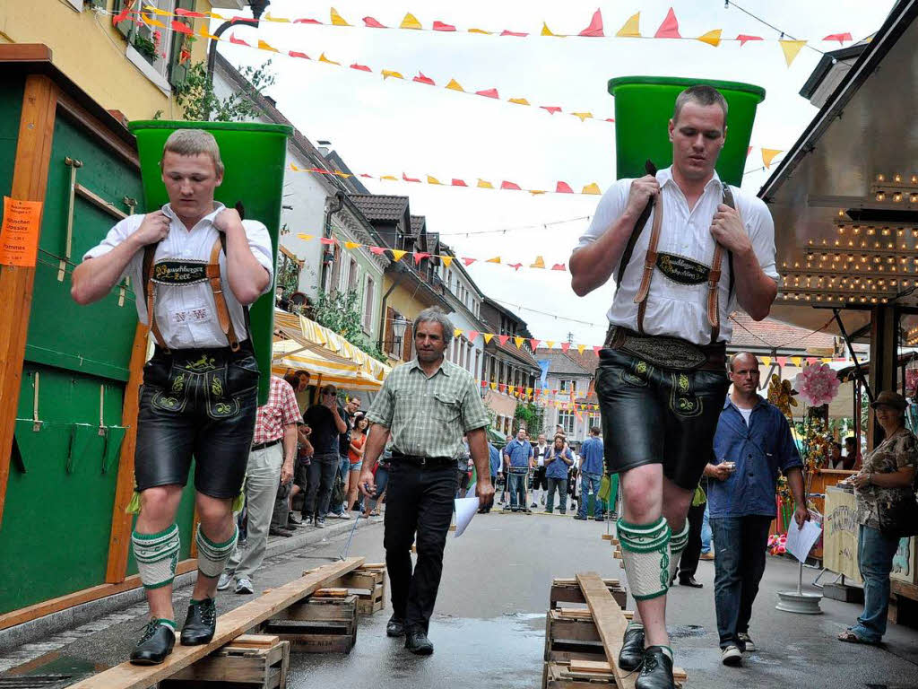 Impressionen von den Ihringer Weintagen und der Winzerolympiade