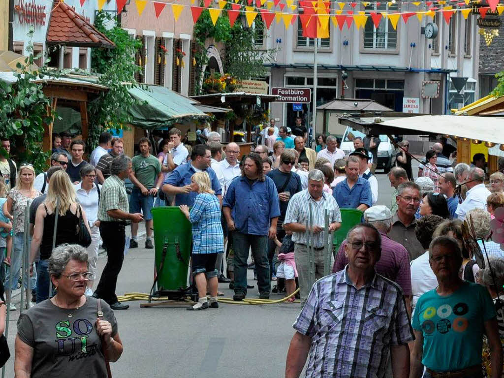 Impressionen von den Ihringer Weintagen und der Winzerolympiade