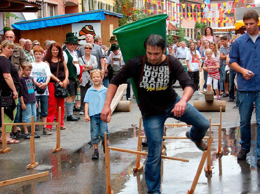 Impressionen von den Ihringer Weintagen und der Winzerolympiade