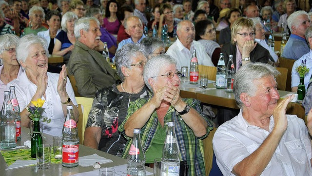 Reichlich Senioren hatten ihren Spa a...mm des Kreisseniorentages in Grwihl.   | Foto: Alfred Lins