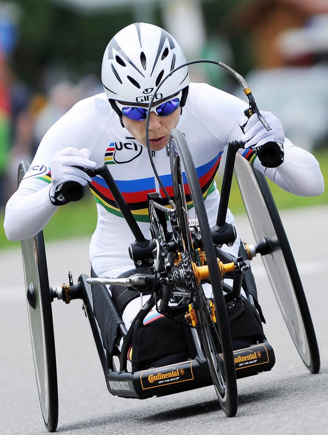 Andrea Eskau  beim Europacup in Elzach   | Foto: Patrick Seeger