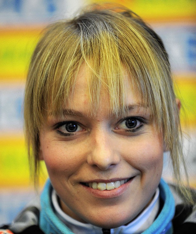 Strahlende Siegerin: Melanie Fait vom SV Baiersbronn   | Foto: seeger