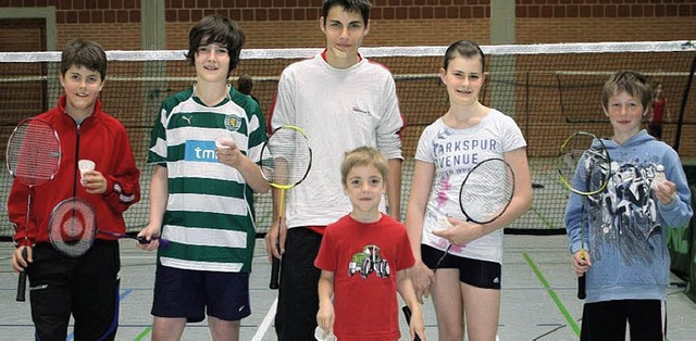 Sehr gut:  diese Badminton-Newcomer aus Steinenstadt   | Foto: Privat