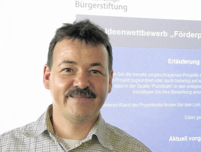 Thomas Liebert,  Vorsitzender der Hfi...te der Stiftung ins Leben gerufen.      | Foto: Lendle