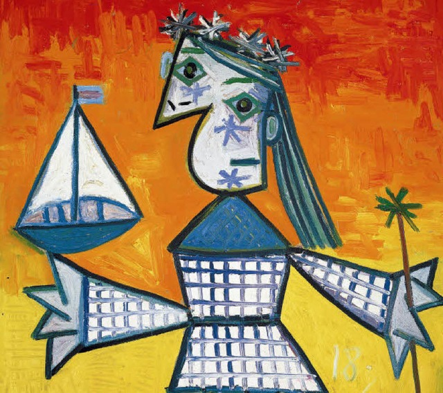 Hat  Picasso seine Gemlde so freigieb...ie gestohlen, wie die Erben vermuten?   | Foto: BZ