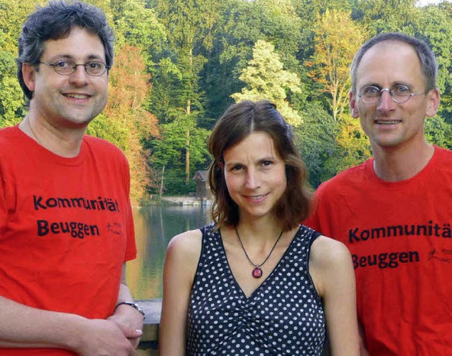 Sie planen das Openair-Kino in Beuggen...g Hinderer, Bianca und Detlef Lienau    | Foto: Privat