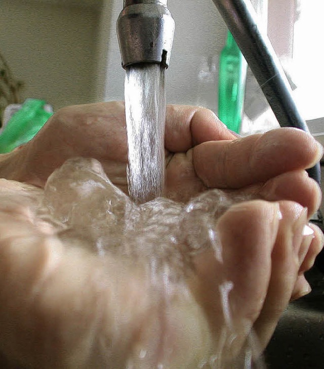 Quell der Freude:  Schopfheims Wasser ...ger Untersuchungen aus sicherer Hand.   | Foto: Andr Hnig