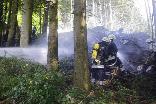 Polizei warnt weiterhin vor Waldbrandgefahr